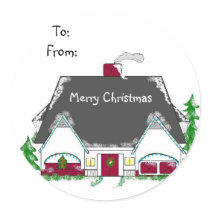 Merry Christmas Sticker