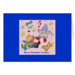 Merry Christmas Teacher Card