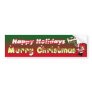 Merry Christmas - That's Better - Bumper Sticker