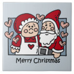 Merry Christmas Tile Trivet
