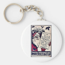 Merry Christmas To All Keychain