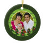 Merry Christmas Trees Photo Ornament