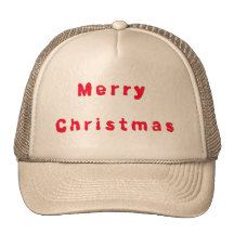 Merry Christmas Trucker Hat