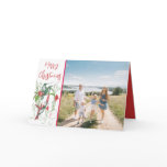 Merry Christmas Vintage Birds Your Family Photo