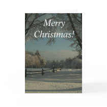 Merry Christmas!  Winter Wonderland! Greeting Cards