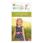 Merry Everything - Multi Cultural Holiday Picture Card