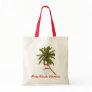 Merry Florida Christmas Canvas Bags
