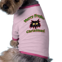 Merry Freakin' Christmas Dog Tee