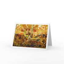Merry-go-round / Carousel Card