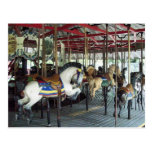 merry go round postcard