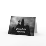 Merry Gothic Christmas card