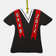 Merry Graduation and a Happy Senior Year 2012 Christmas Tree Ornament