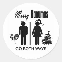 Merry Hanumas Sticker