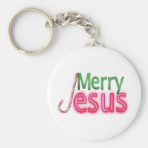 Merry Jesus Keychain