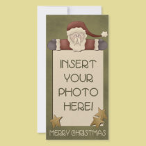 Merry Santa photo cards
