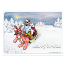 merry xmas, frohe weihnachten postkarte post card