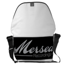 Mersea Recordings Large Messenger Bag