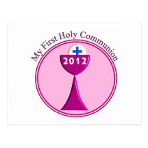 Mes premiers cadeaux de sainte communion cartes postales