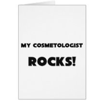 MES ROCHES de Cosmetologist ! Carte De Vœux