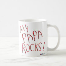 Mes roches de papa ! Tasse