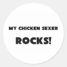 MES ROCHES de Sexer de poulet ! Adhésif