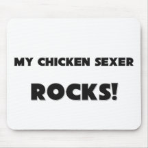 MES ROCHES de Sexer de poulet ! Tapis De Souris