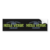 Mesa Verde National Park Bumper Stickers