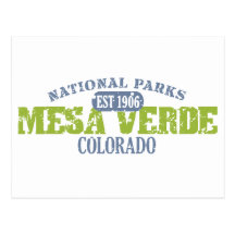 Mesa Verde National Park Post Card