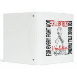 Mesothelioma I Proudly Wear Pearl 2 Binders