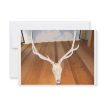 Mesquite BBQ Party with Skull Invitation