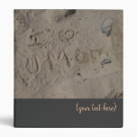 Message de sable de l'amour à la maman