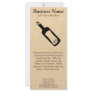 Message in a bottle. custom rack cards