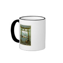 Messageries Maritimes Japon Extreme Orient Mugs