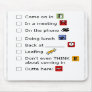 Messages Mouse Pad