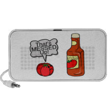 Messed Up Ketchup Speaker System