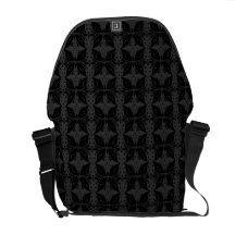 Messenger Bag Butterfly Abstract