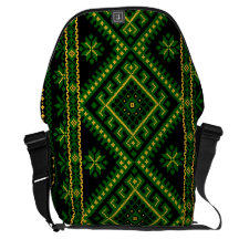 Messenger Bag LARGE Rickshaw Ukrainian Embroidery