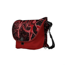 Messenger Bag Rose Hips in Red