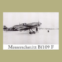 Messerschmitt Bf-109F posters