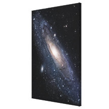 Messier 31, The Great Galaxy in Andromeda Gallery Wrapped Canvas
