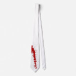 messy blood splatter tie!!!!!