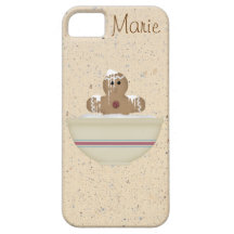 Messy Gingerbread Man iPhone 5 Cover