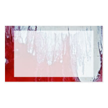 Messy Paint Border Business Cards