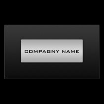 Metal and carbon business cards