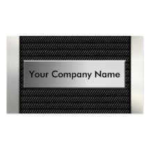 Metal Carbon Fibre Business Cards