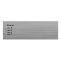 Metal Card Business Card Template