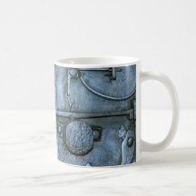 Metal Chest with Lock Mechanisms Mug