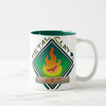 Metal Clay Art Mug (green)