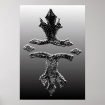Metal Cross Poster