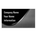 Metal Curve Business Cards